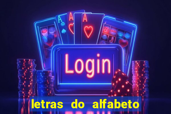 letras do alfabeto personalizadas para imprimir